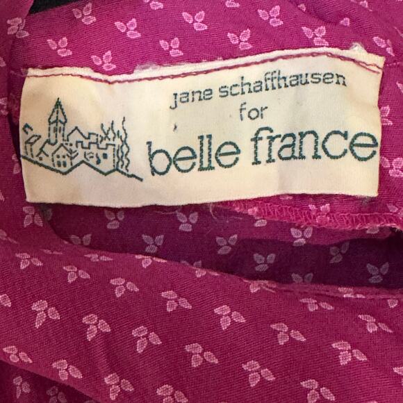 Vintage Jane Schaffhausen Belle France Pink Dress – Women’s Small - Picture 3 of 10